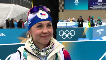 Ohlasy biatlonistek po tréninku na individuál (Jislová, Charvátová, Vinklárková, Voborníková)