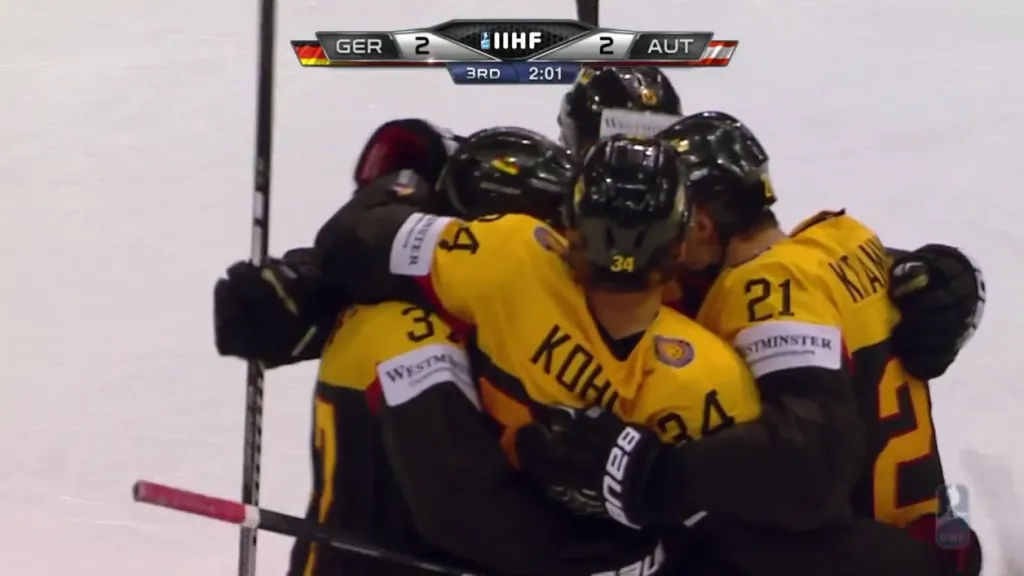 Gól v utkání Německo - Rakousko: Reimer - 2:2 (58. min.)