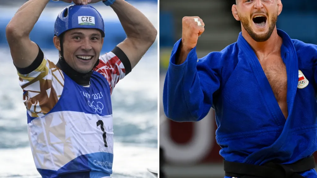 Zlatí hoši z Tokia. Jiří Prskavec a Lukáš Krpálek