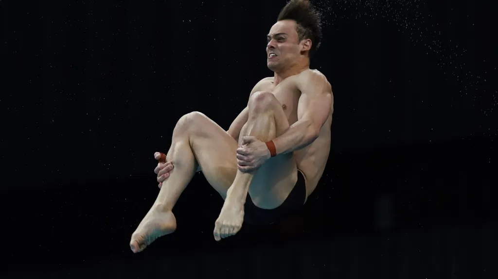 Britský skokan do vody Tom Daley 