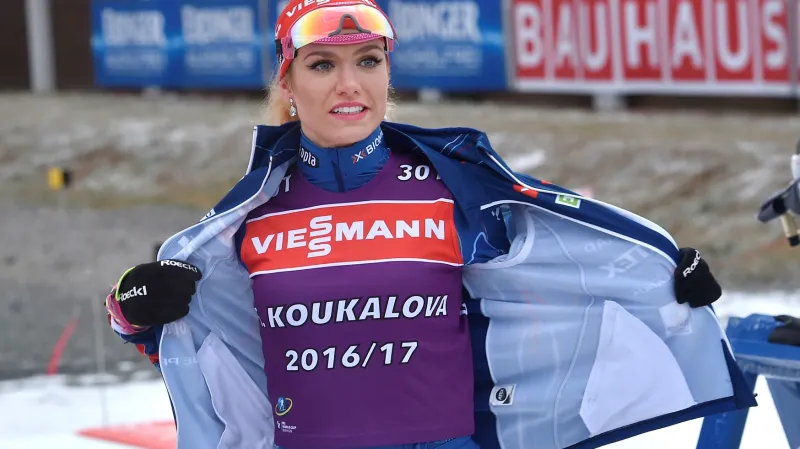 Koukalová kvůli potížím s lýtky nabrala tréninkové manko