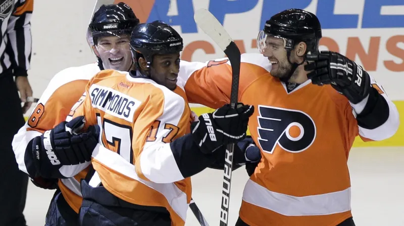 Radost hokejistů Philadelphie