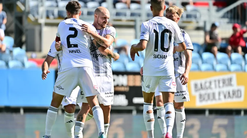 Radost fotbalistů Českých Budějovic