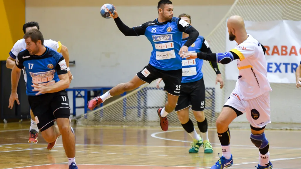 Házenkáři Králova Pole proti Kopřivnici