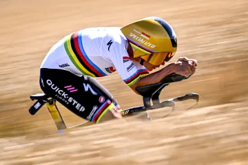 Remco Evenepoel vítězí v časovce na Tour de France