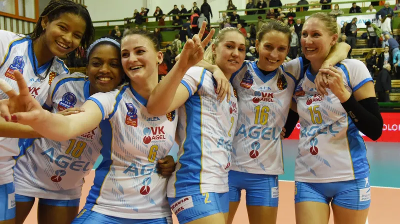 Sestřih finále volejbalového poháru Ostrava - Prostějov