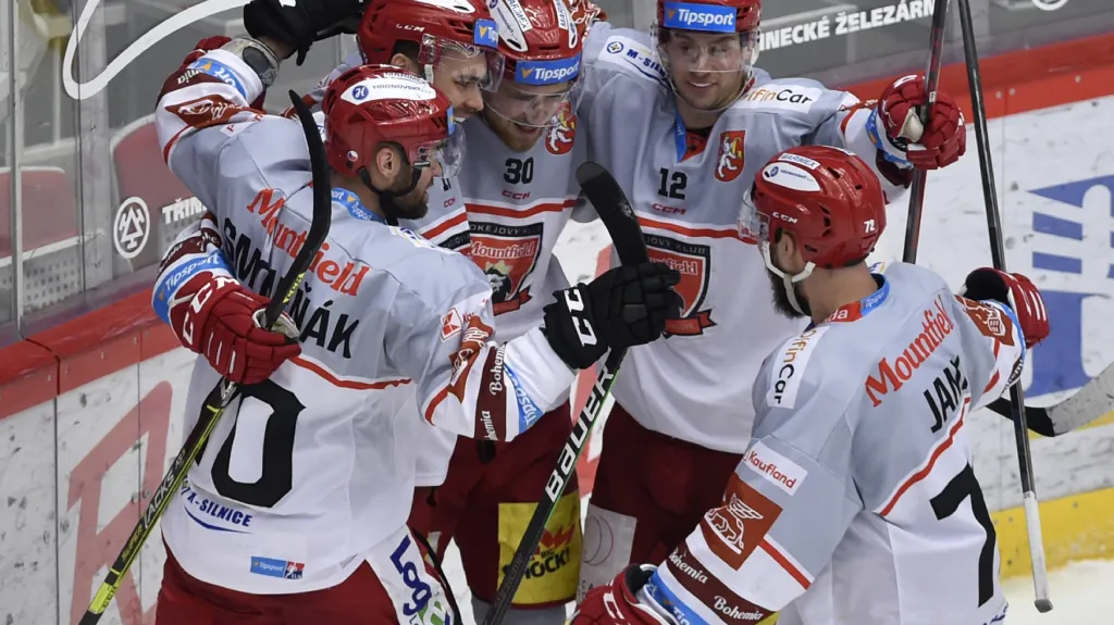 Hokejisté Hradce Králové se posouvají do čela extraligy