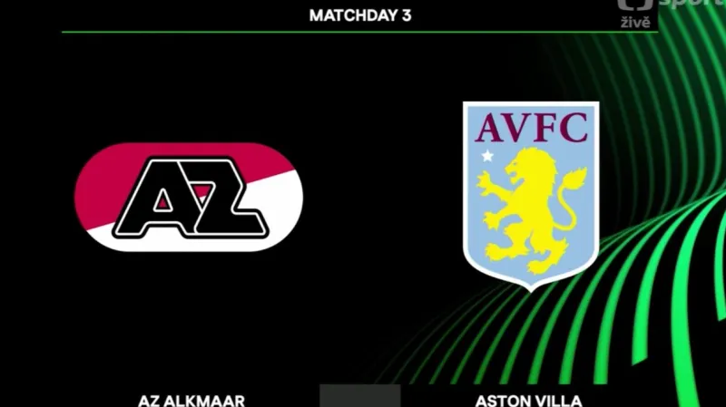 Sestřih utkání AZ Alkmaar – Aston Villa