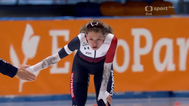 Jízda Zdráhalové na trati 1000 metrů