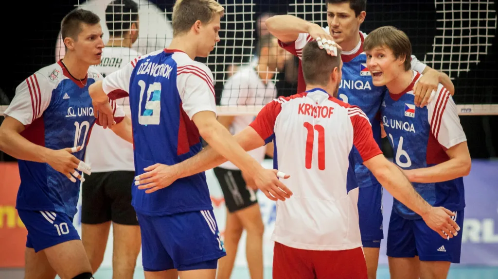 Radost českých volejbalistů