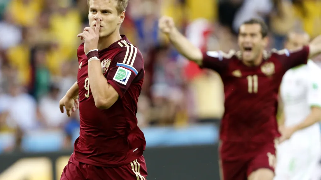 Slavící Alexandr Kokorin