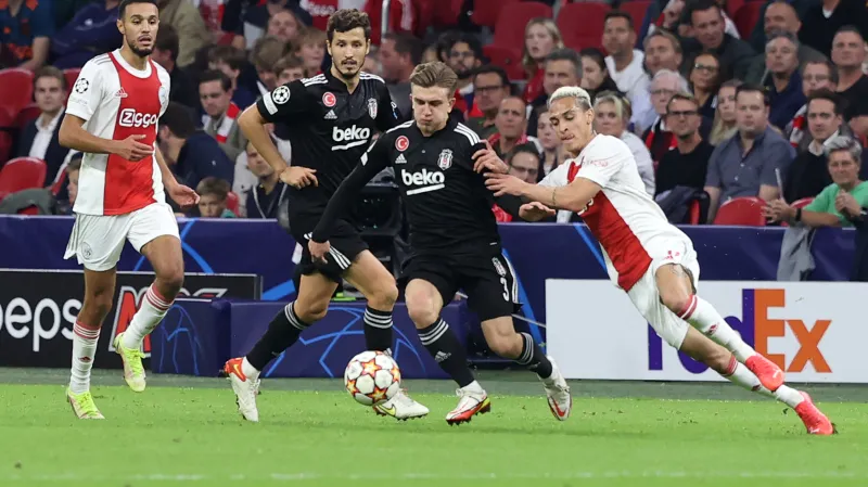 Utkání Ajax - Besiktas