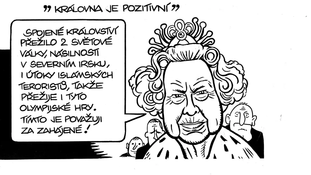 "Královna je pozitivní"