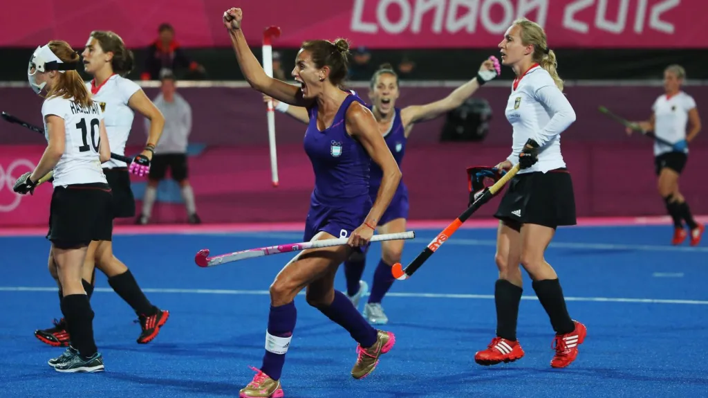 Pozemní hokej: Německo - Argentina