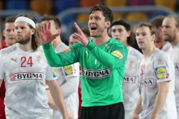 Dánská opora v brance Niklas Landin Jacobsen