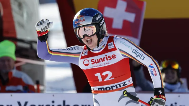 Aicherová porazila ve Svatém Mořici Vonnovou