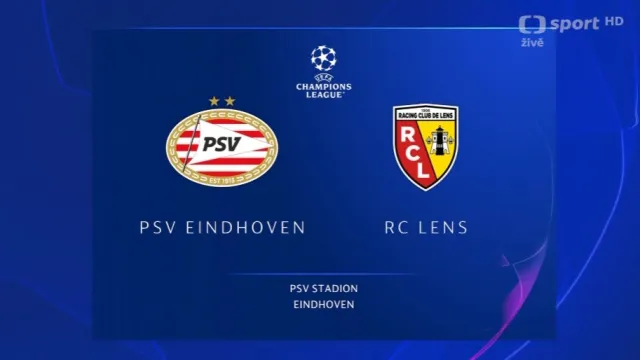 Sestřih utkání PSV Eindhoven – Lens