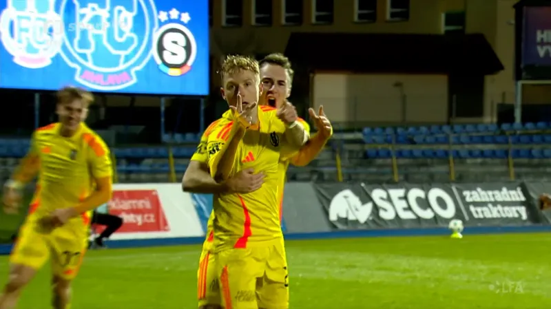 Sestřih utkání Vysočina Jihlava – Sparta Praha B