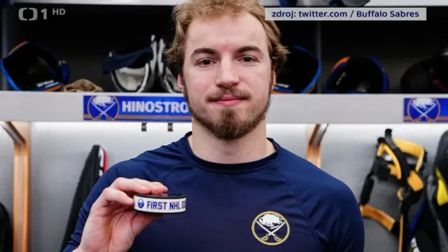 Rousek při debutu v NHL vstřelil gól a přidal asistenci