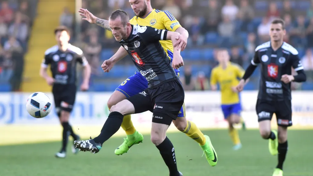 Utkání Zlín - Hradec Králové