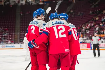 Čeští junioři slaví