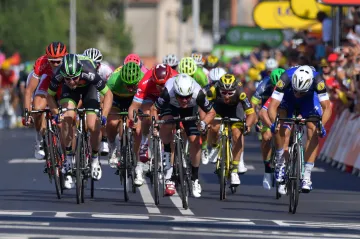 Finiš 6. etapy Tour de France