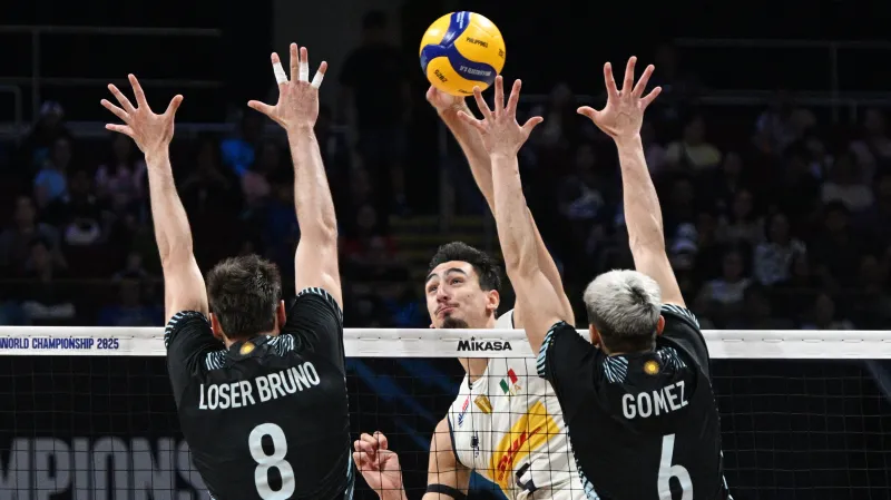 Závěr osmifinálového utkání Itálie – Argentina