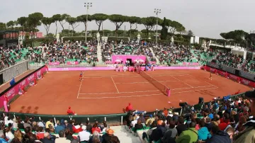 Fedcupové utkání ČR - Itálie