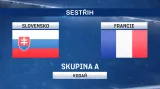 Sestřih utkání Slovensko - Francie