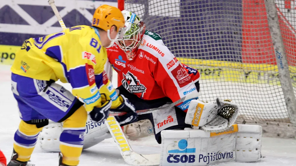 Utkání Zlín - Pardubice