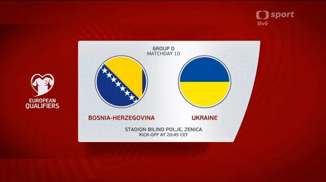 Sestřih utkání Bosna a Hercegovina – Ukrajina
