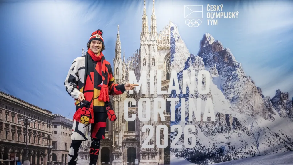 Jan Zabystřan vyfasoval novou olympijskou kolekci