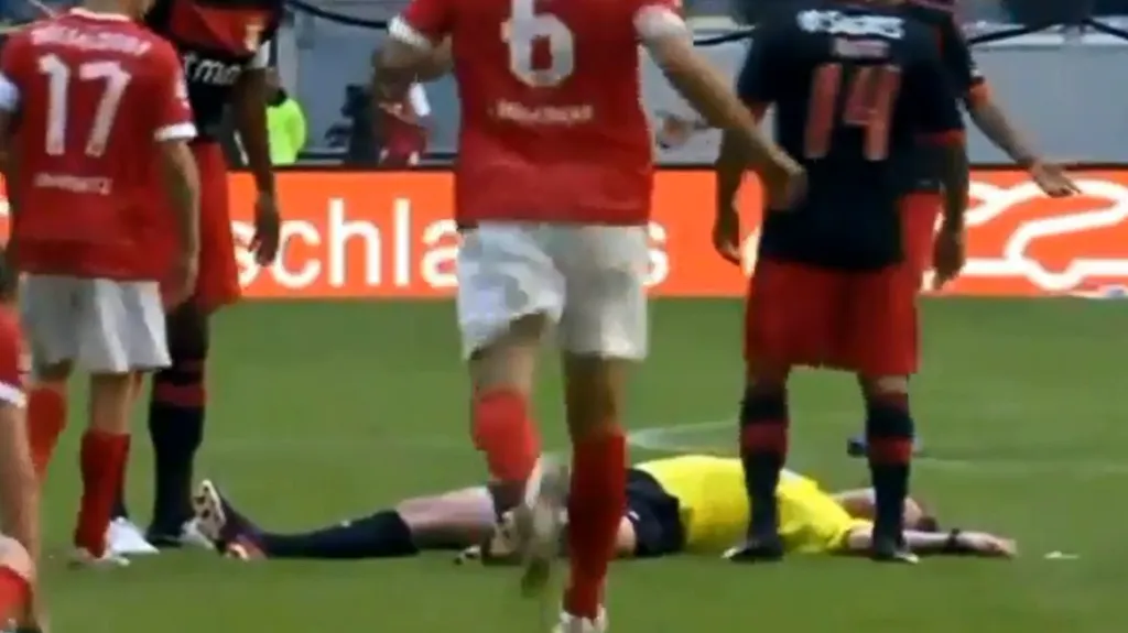 Napadený rozhodčí