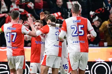 Fotbalisté Slavie