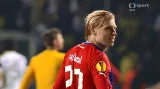 Rajtoral trefil břevno v obrovské šanci (38. min.)