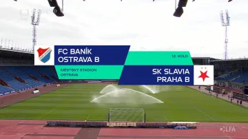 Sestřih utkání Baník Ostrava B – Slavia Praha B