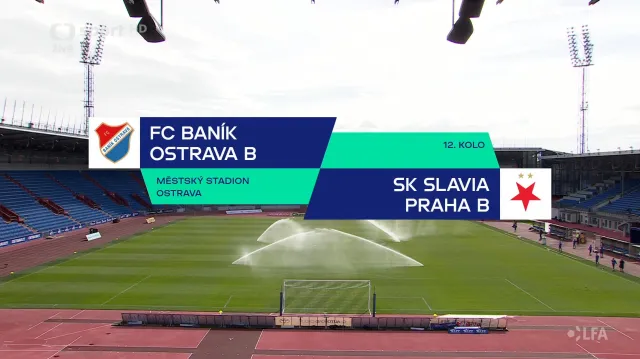 Sestřih utkání Baník Ostrava B – Slavia Praha B