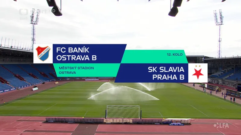Sestřih utkání Baník Ostrava B – Slavia Praha B