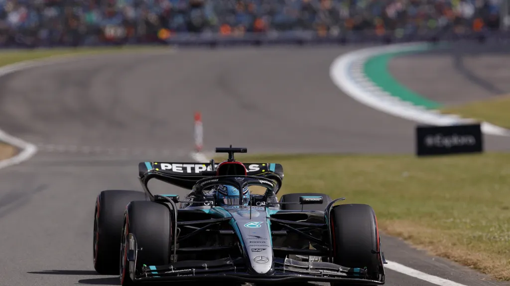 George Russell s Mercedesem