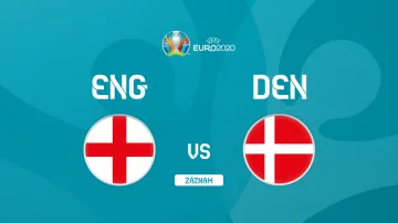 Záznam utkání Anglie - Dánsko