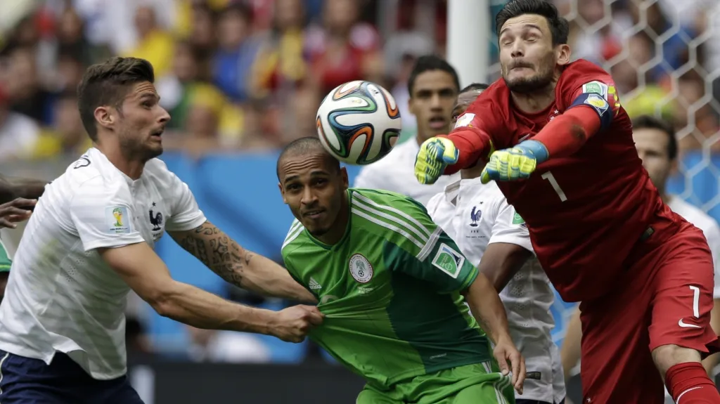 Utkání Francie - Nigérie