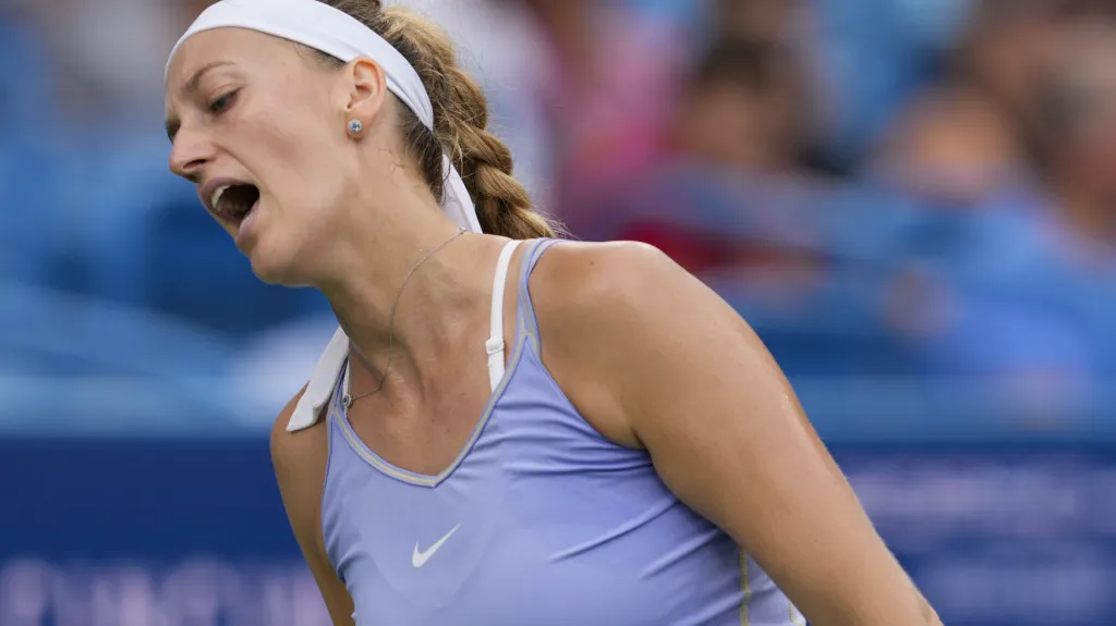 Kvitová finále v Cincinnati prohrála