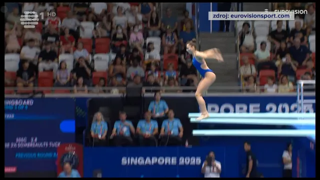 Jelínková skončila v kvalifikaci z třímetrového prkna 30.