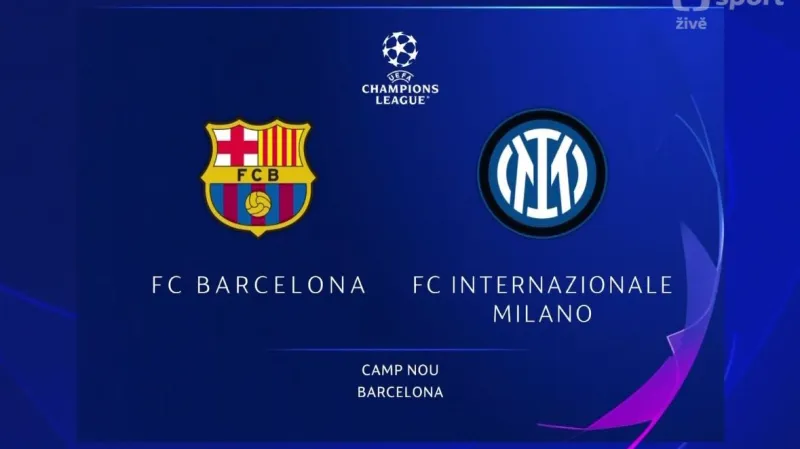 Sestřih utkání Barcelona - Inter Milán