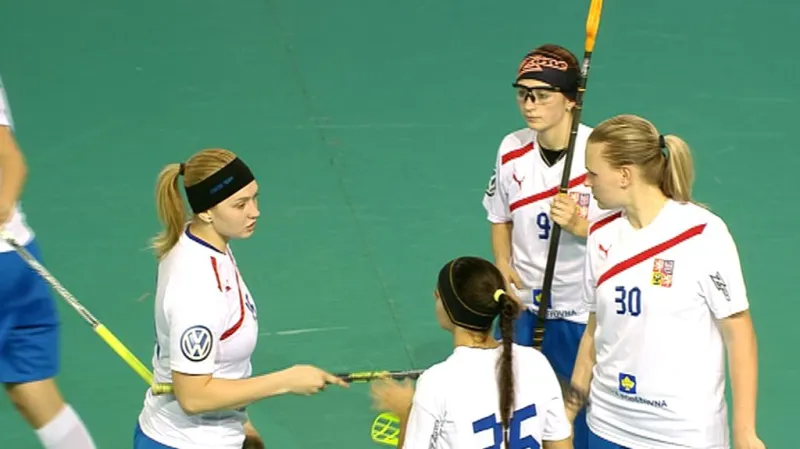 Sestřih utkání florbalistek: Česko - Švédsko