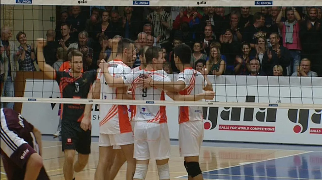 Nový klub Karlovarsko vstoupilo vítězně do extraligy volejbalistů
