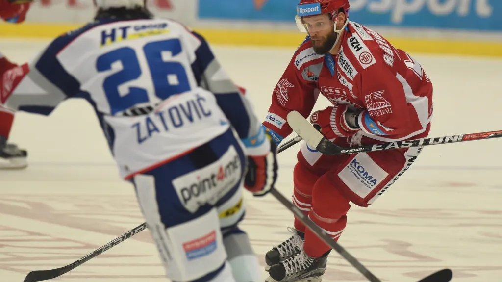 Martin Růžička v utkání proti Brnu