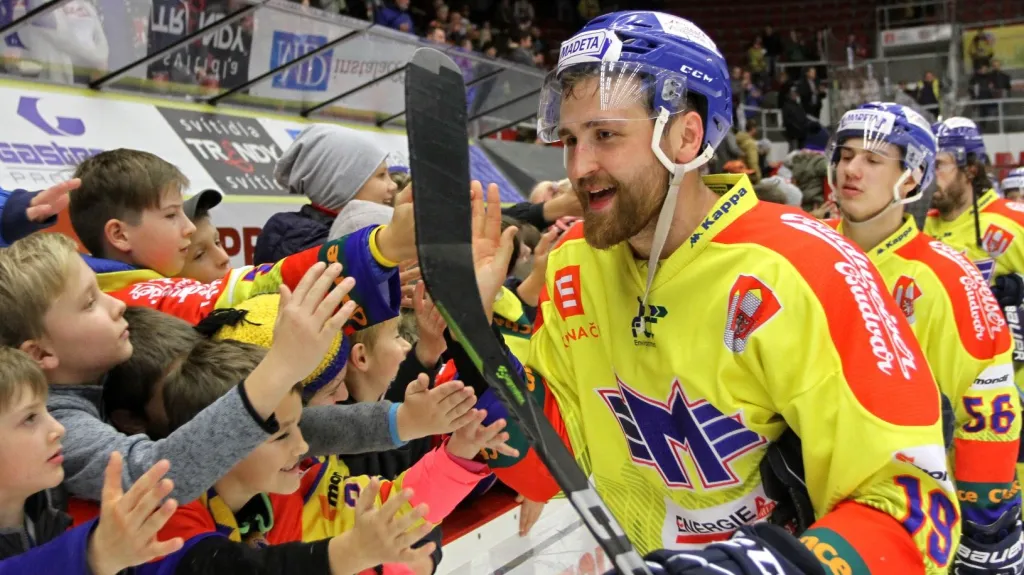 Radost hokejistů Českých Budějovic