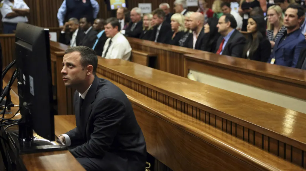 Oscar Pistorius před soudem