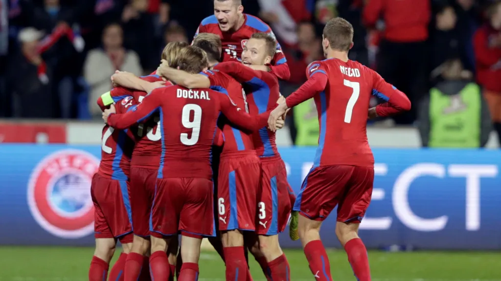 Radost českých reprezentantů